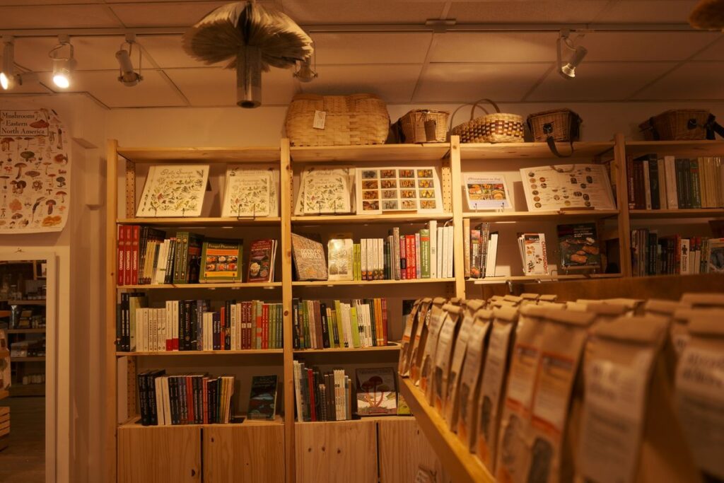Hand-Carved Bookcases