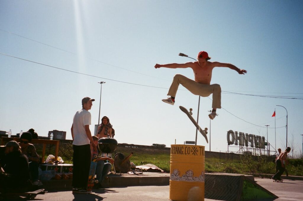 Skateboarding Takes Flight