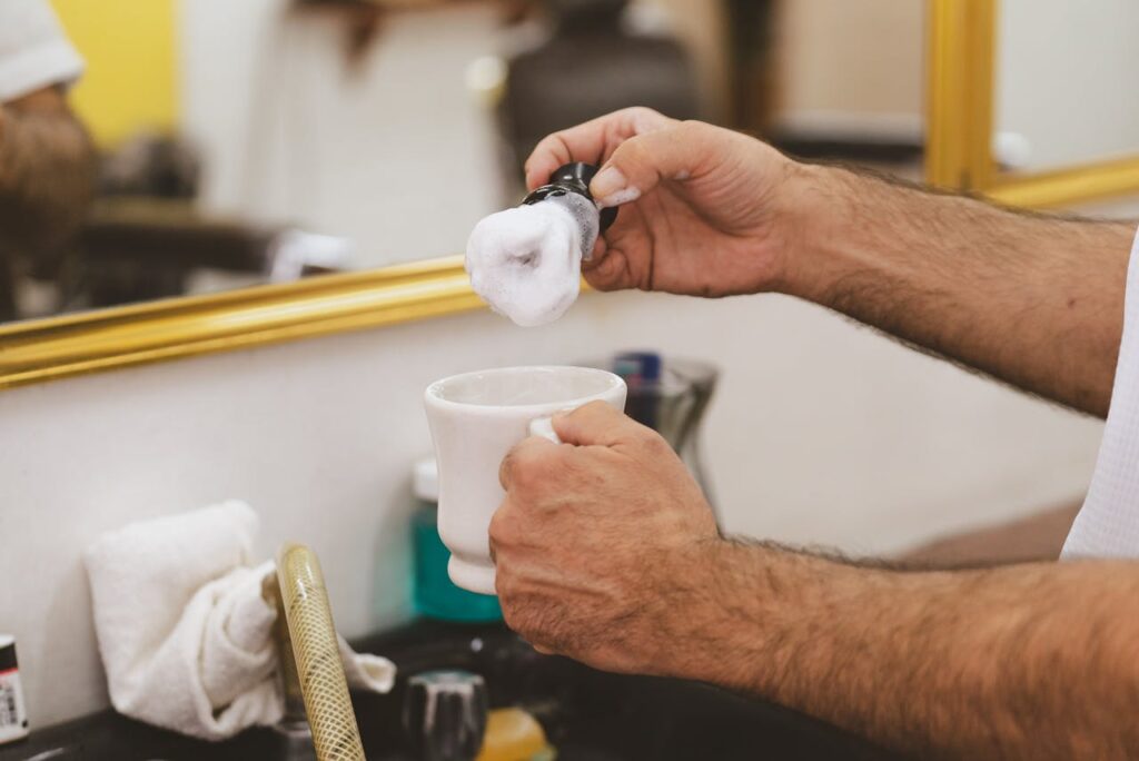 Shaving Cream: Metal Can Memories