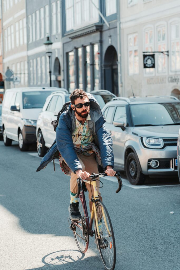Not Wearing Bike Helmets