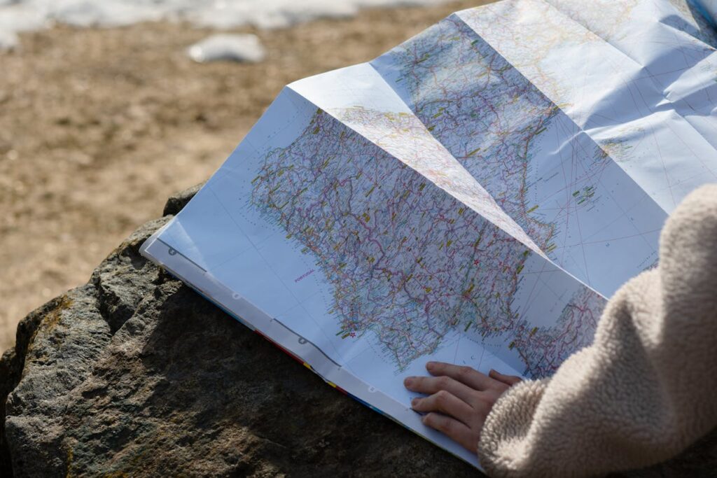 Paper Maps: Navigating Without GPS