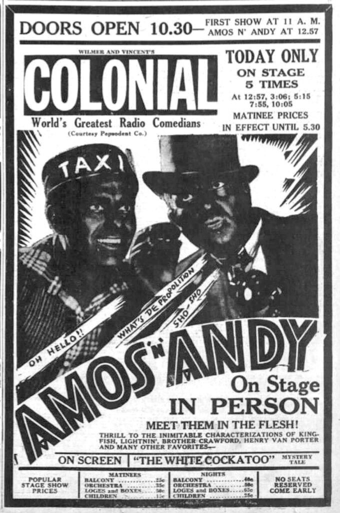 Laughs with 'Amos'n' Andy'