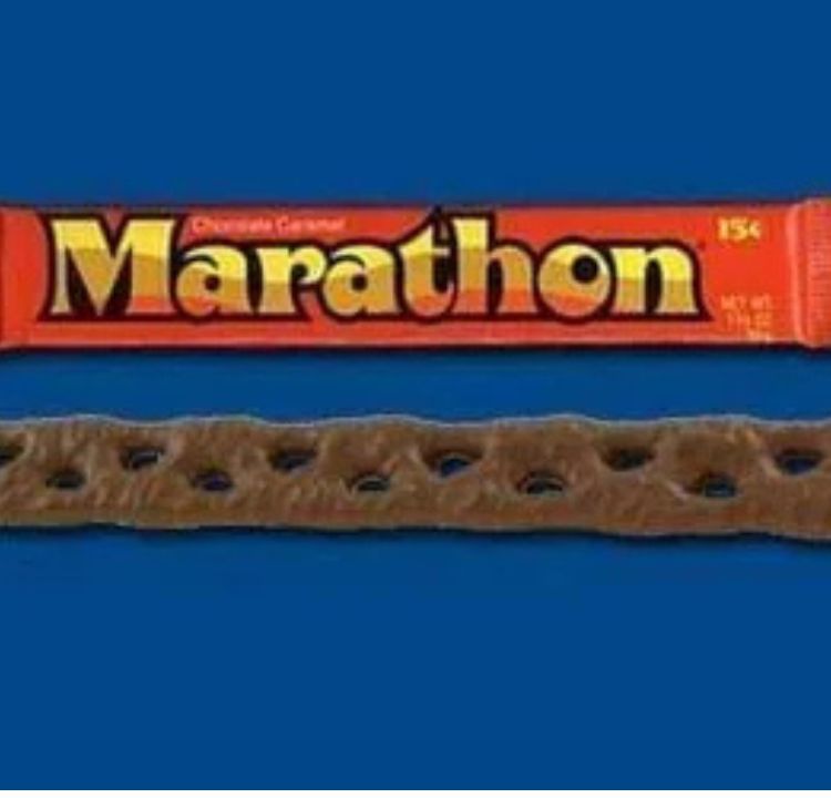 Lost Luster of The Marathon Candy Bar