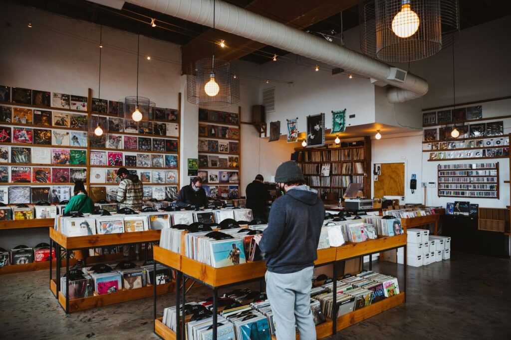The Vinyl Record Store Experience