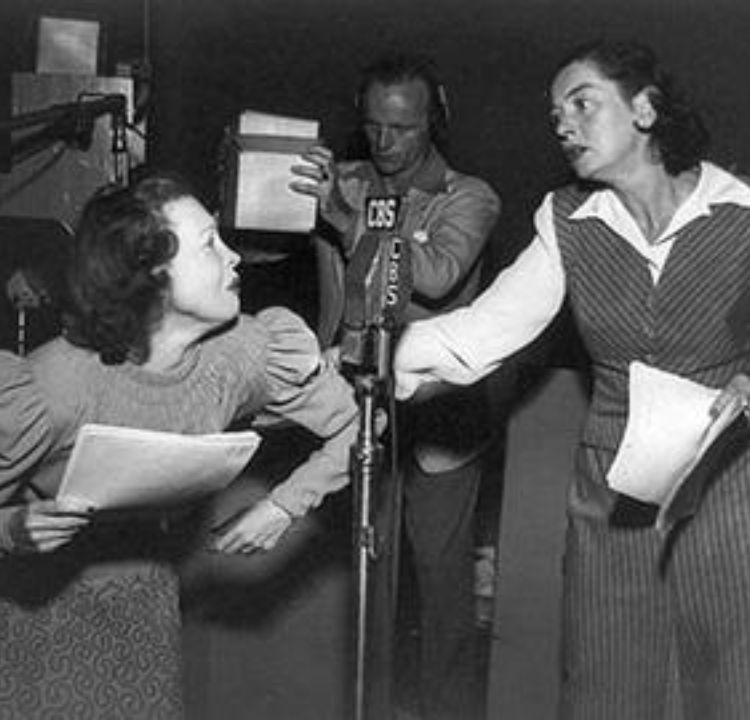 vintage radio suspense studio