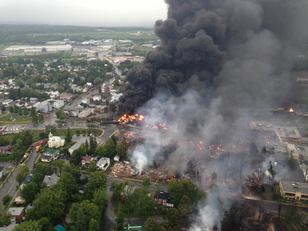 Lac-Mégantic Rail Disaster, 2013