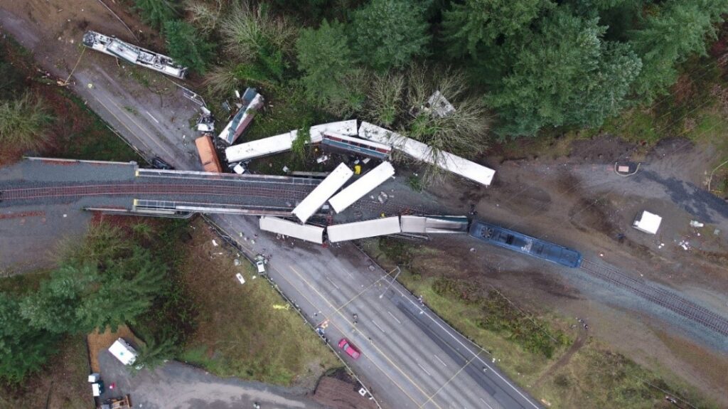 Amtrak Cascades Derailment, 2017