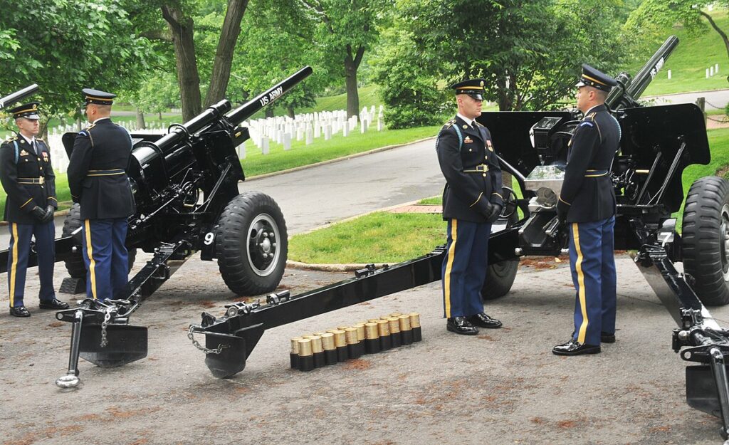 The Ceremonial Gun Salute