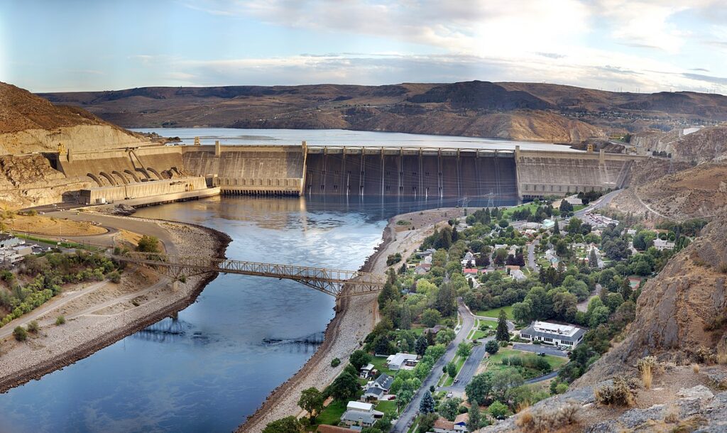 The Grand Coulee Dam's Flow
