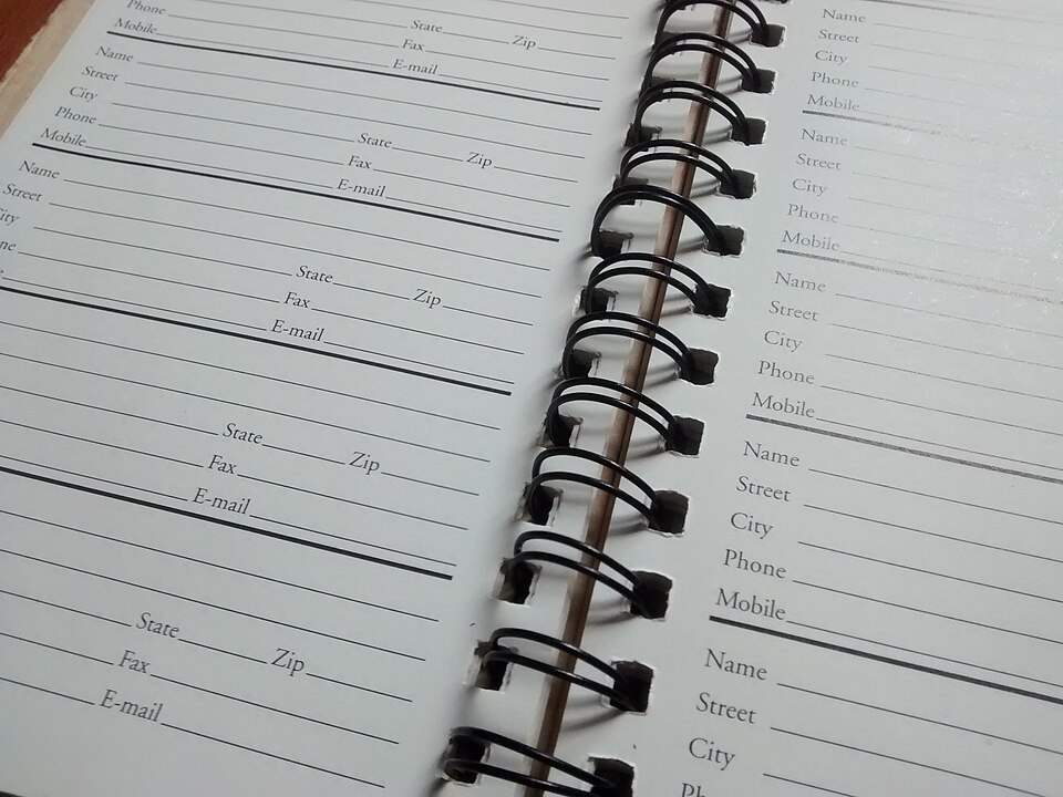 Address Books for Contacts