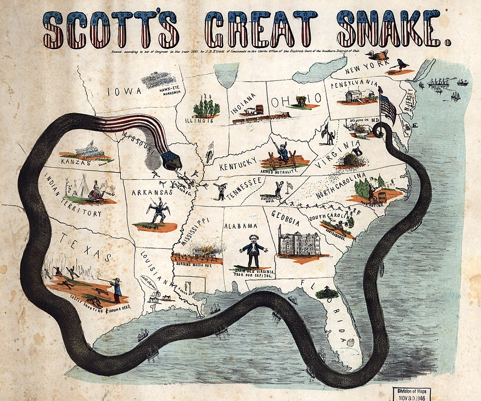 Winfield Scott and the Anaconda Plan