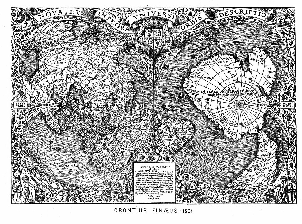 Oronteus Finaeus Map Puzzle