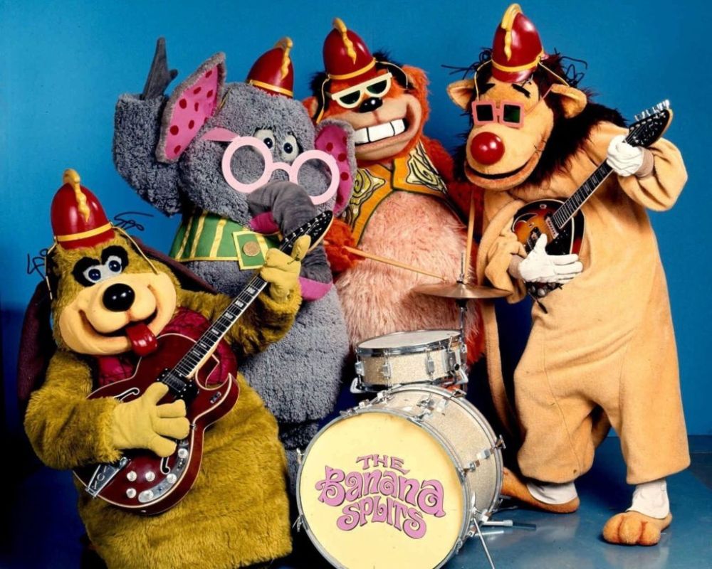 Colorful Fun with "The Banana Splits"