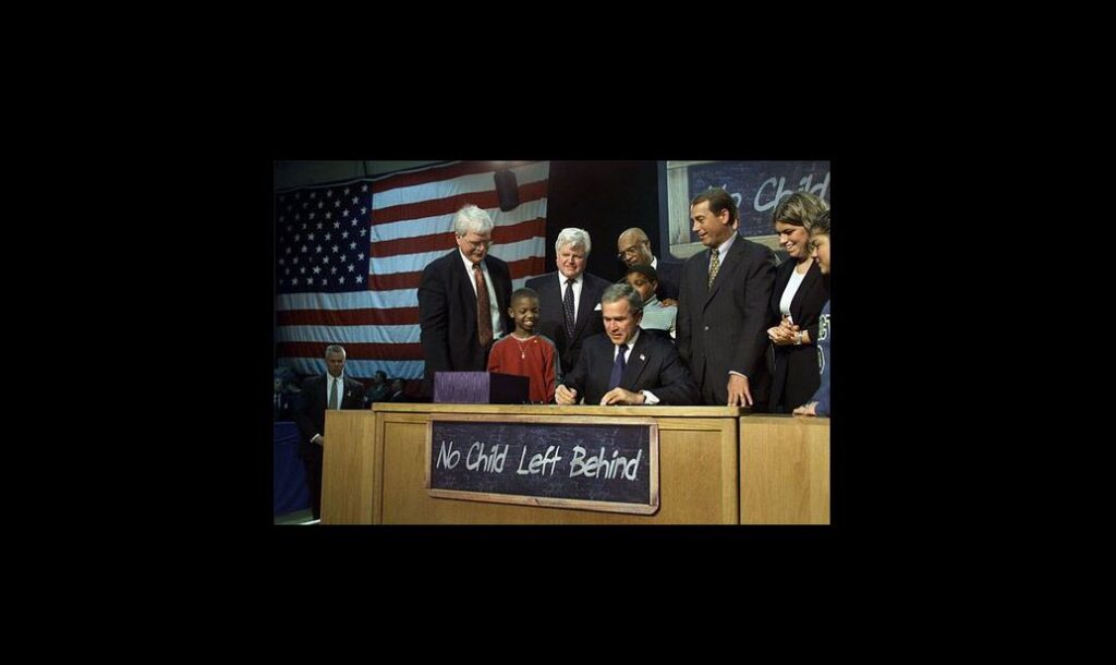 Bush and Kennedy: Education Reform