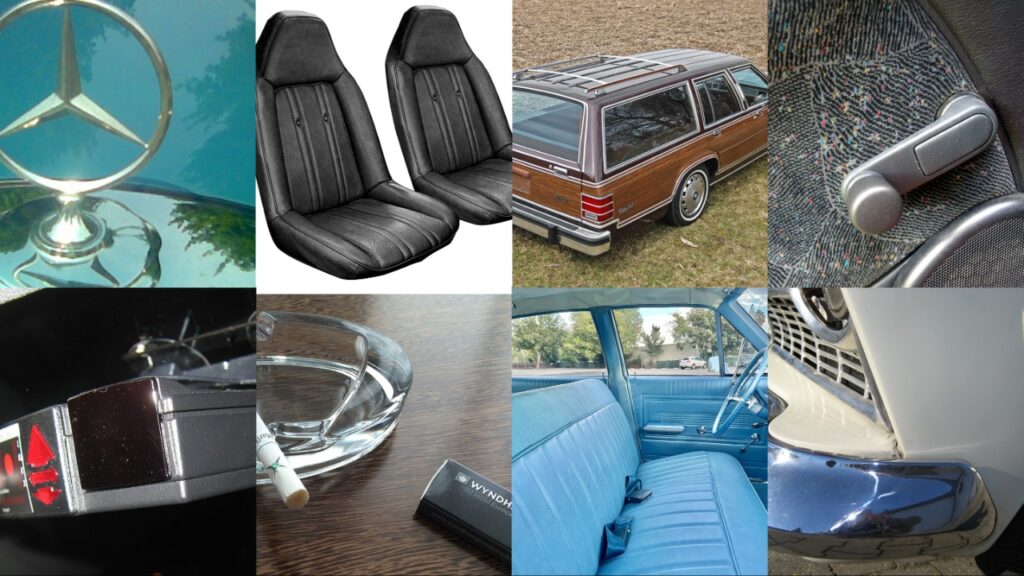 12 things cars had that are illegal now collage