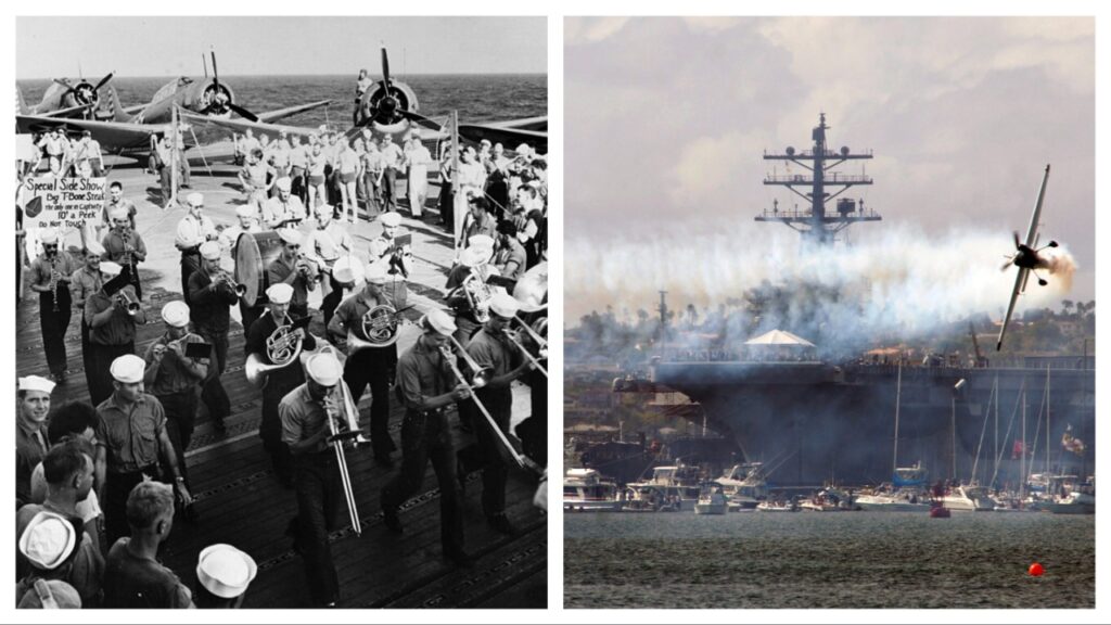 Local festivals born from military