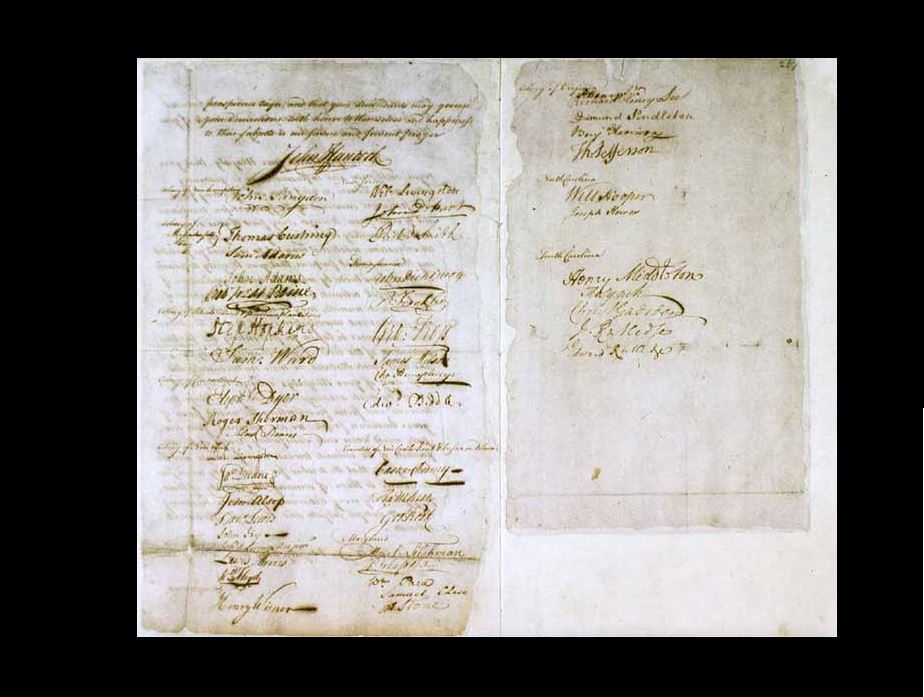 Peace Efforts Before War - Olive Branch Petition of 1775