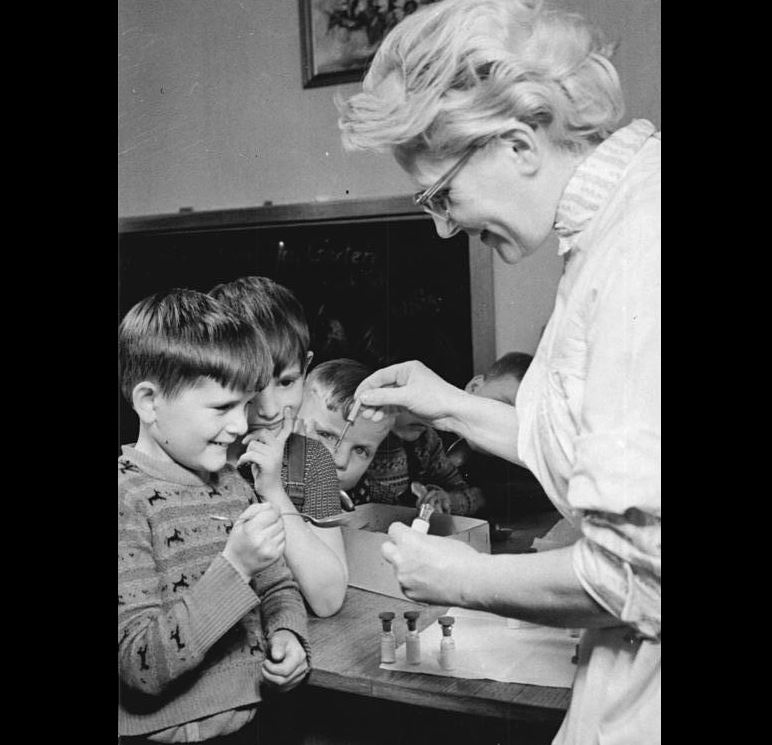 Protesting Polio Vaccines