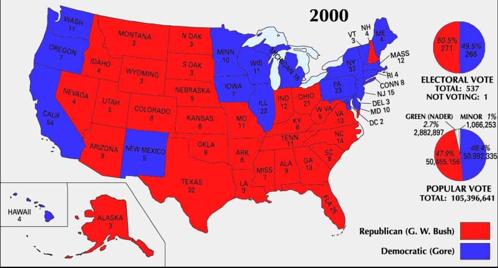 The Election of 2000: A Contested Countdown