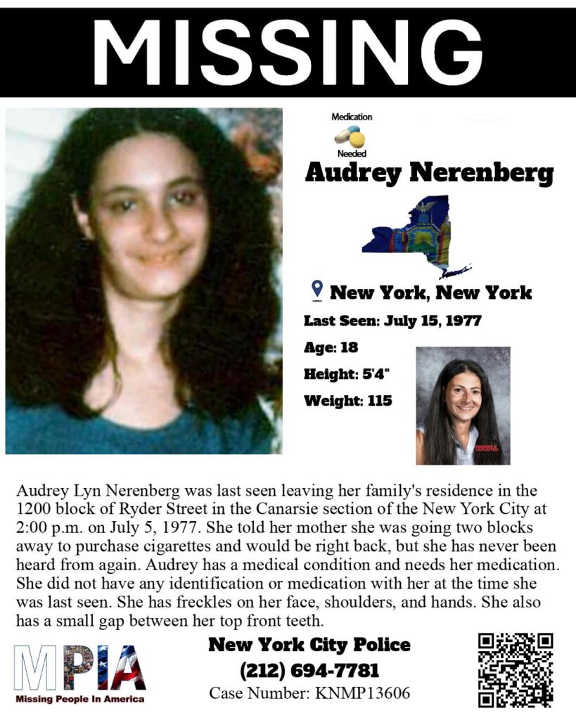The Enigma of Audrey Nerenberg