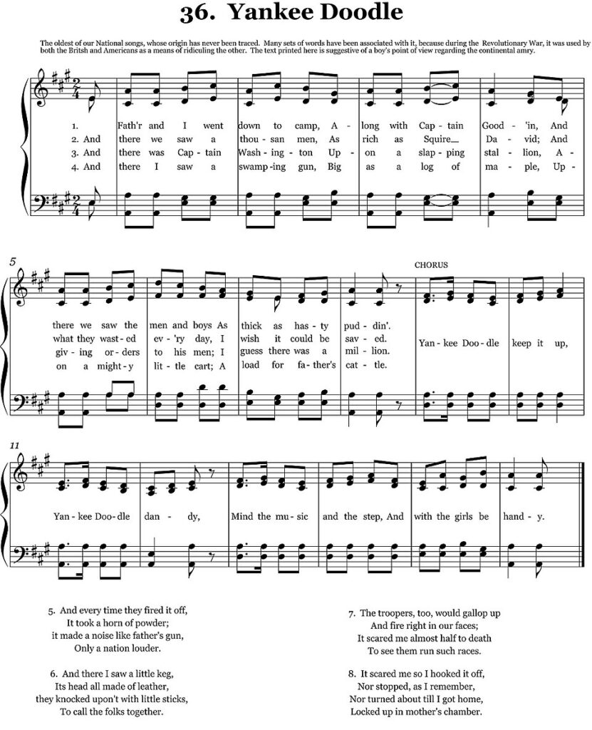 'Yankee Doodle': A Revolutionary Anthem