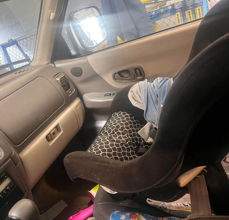 No Safety Seats in Cars