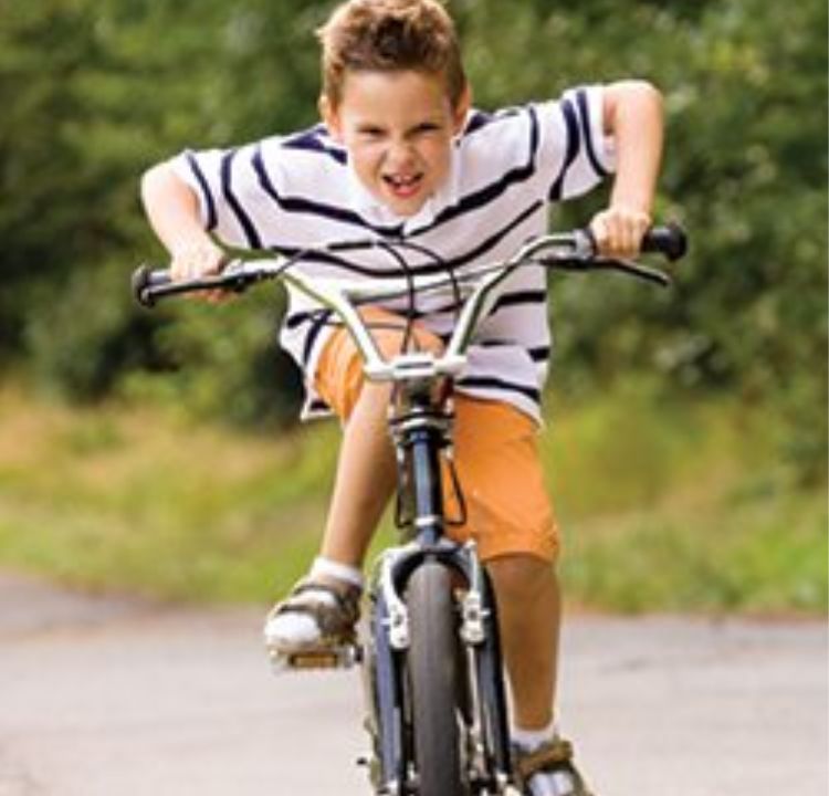 Riding Bikes Without Helmets