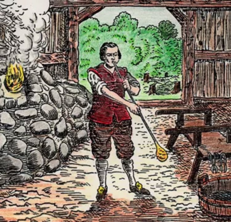 Glassmaker Who Sparkled in the Colonies