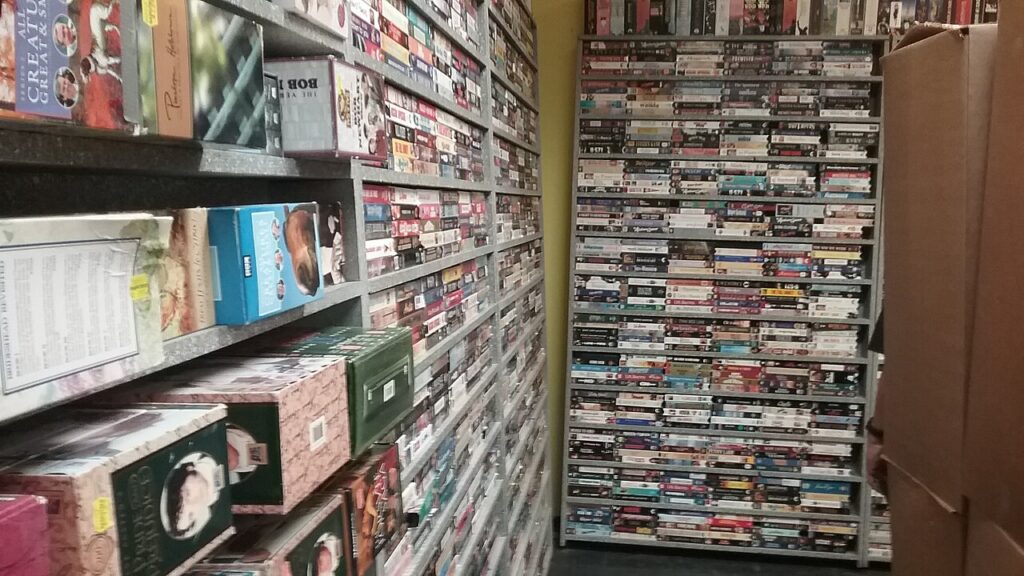Extensive VHS Library