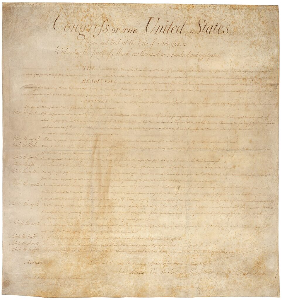 The Bill of Rights: Foundations of Freedom