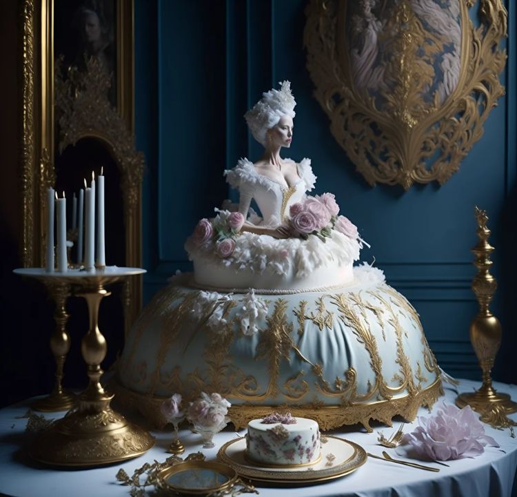 Marie Antoinette and Cake