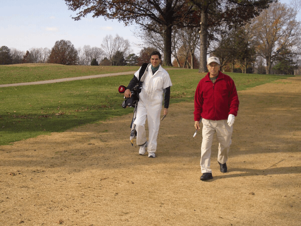 Caddy at the Local Golf Course