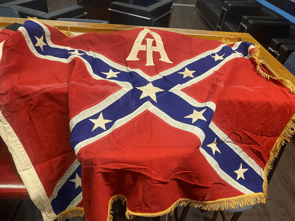 Unidentified Battle Flags