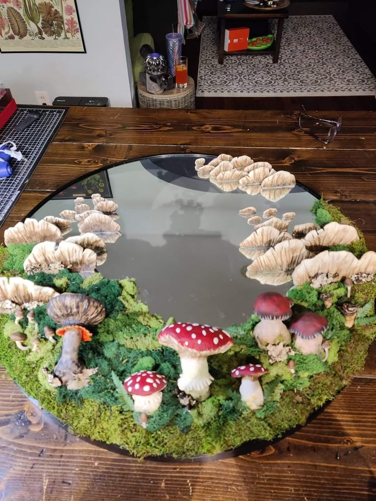 Whimsical Mushroom Decor