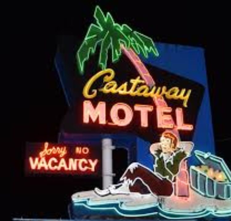 Motels with Neon Signs