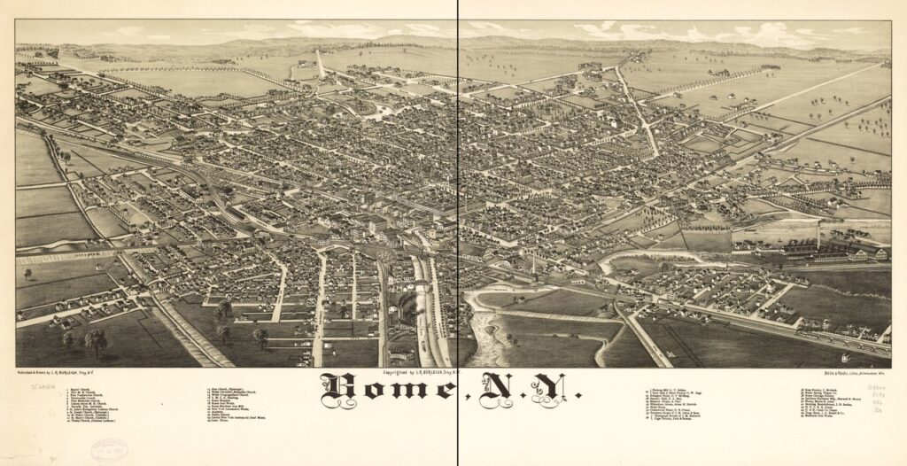 Refashioning Geography: Rome to Oneida