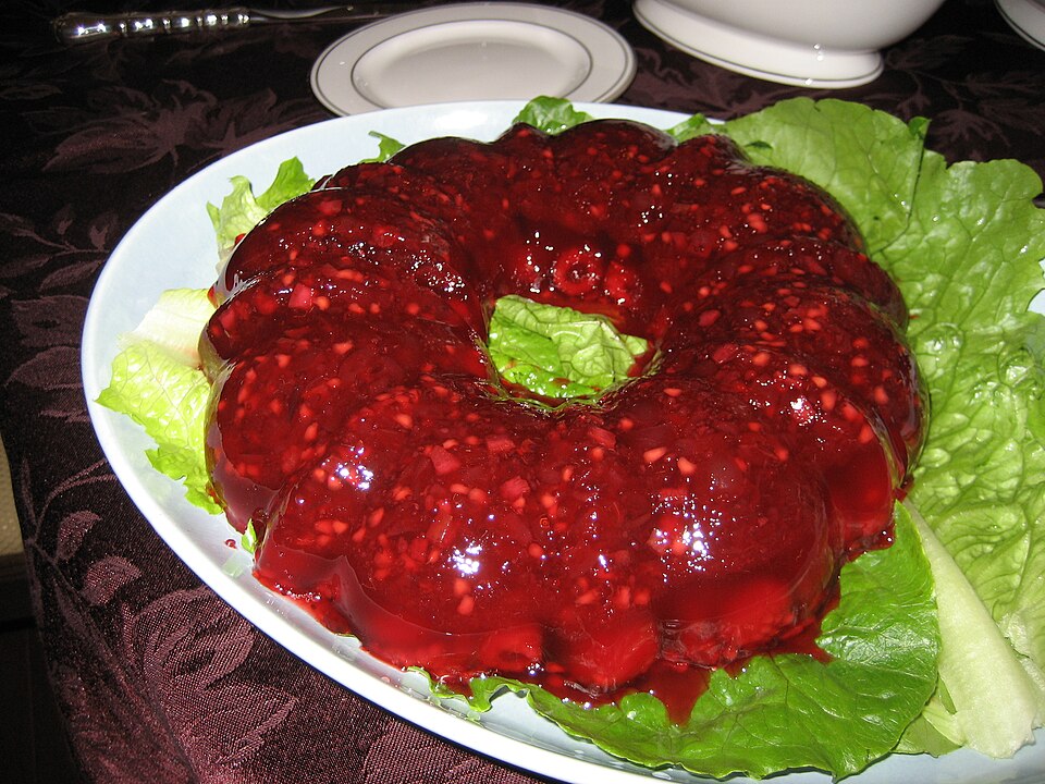 Diners Serving Colorful Jell-O Salads