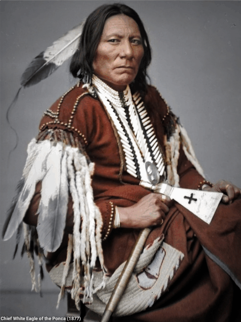 White Eagle, from the Ponca tribe