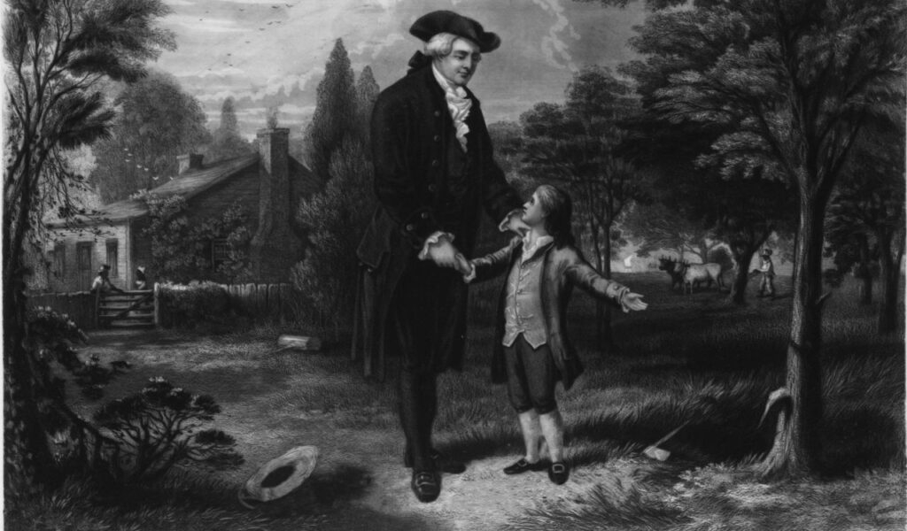 George Washington and the Cherry Tree