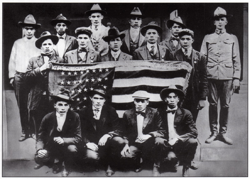 Navajo Code Talkers in WWII