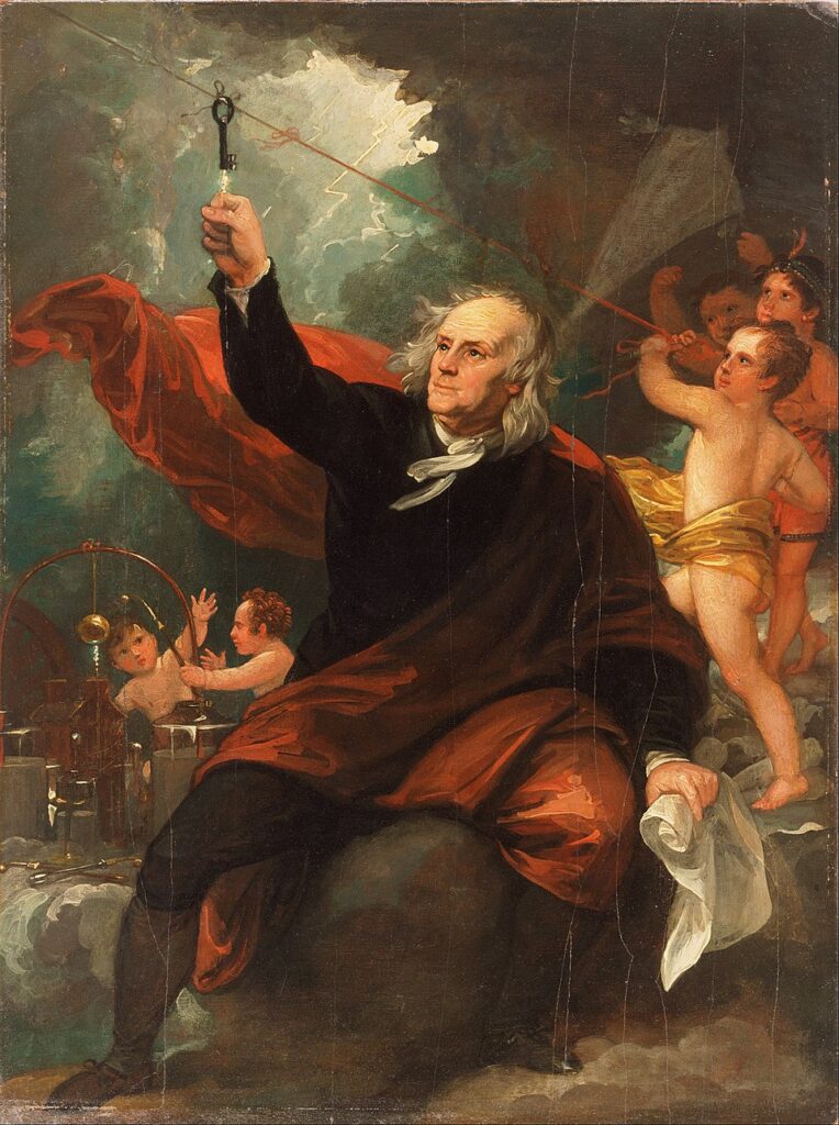 Ben Franklin and the Kite