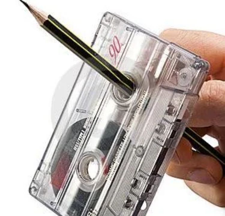 Pencil and Tape Rewinding