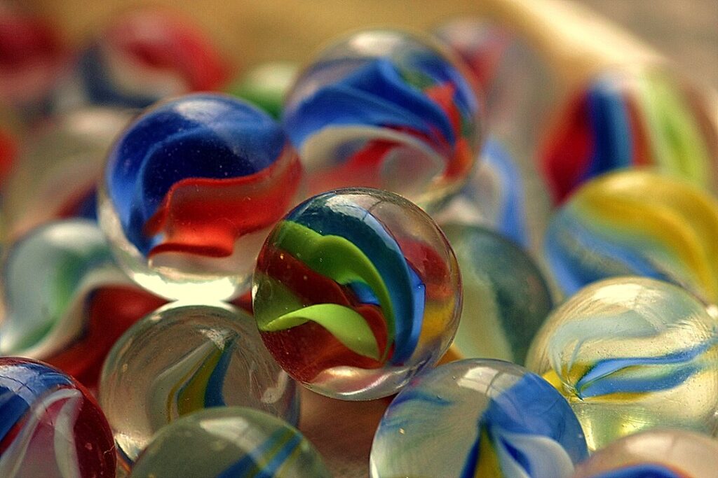 Marbles: Precision and Skill