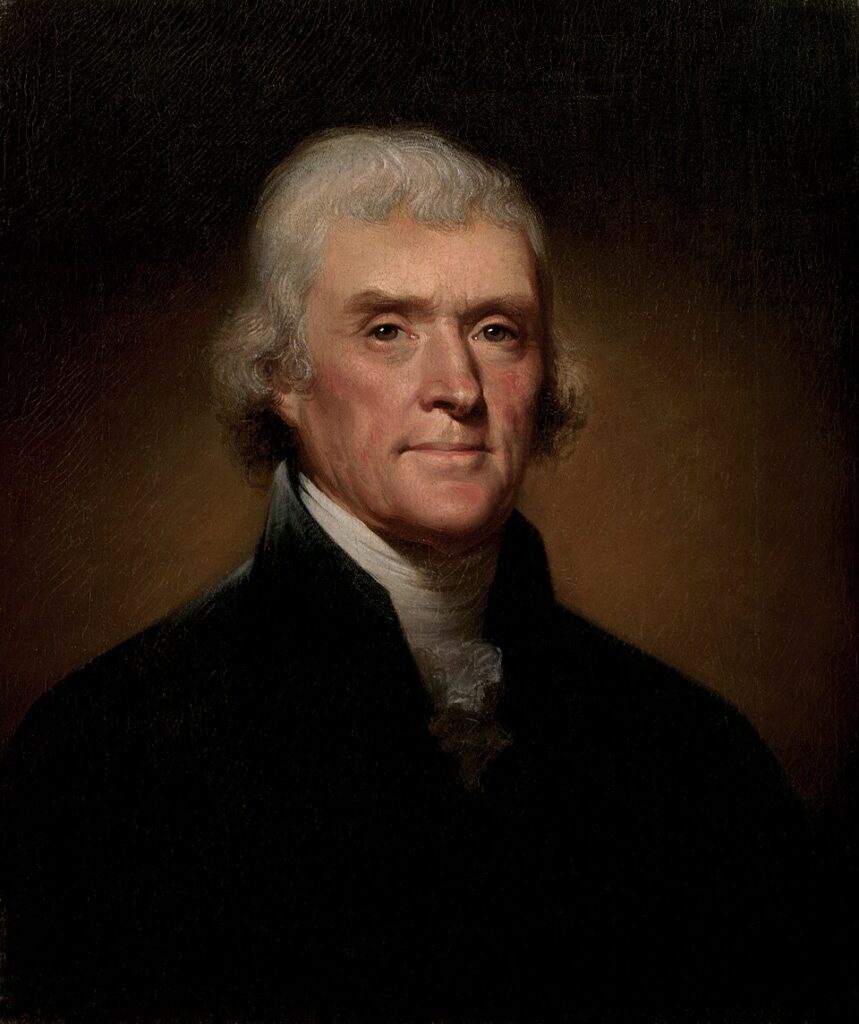 Tom Jefferson's Democracy Line