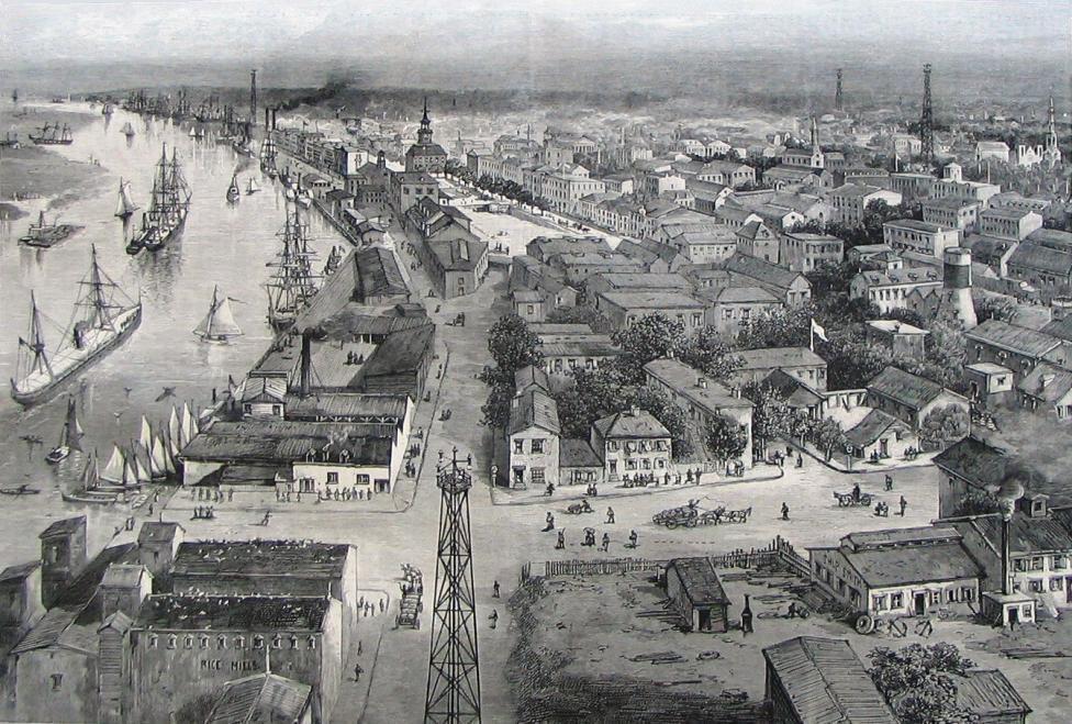 Savannah’s Historic River Street Wharf